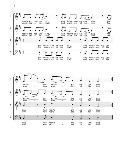satb sheet