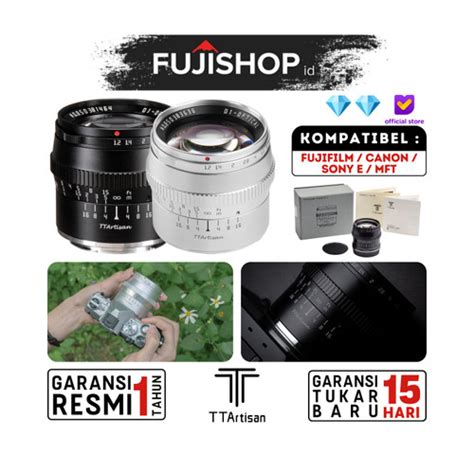 Promo Ttartisan 50mm F1 2 Aps C Lensa Ttartisans Garansi Resmi Sony E