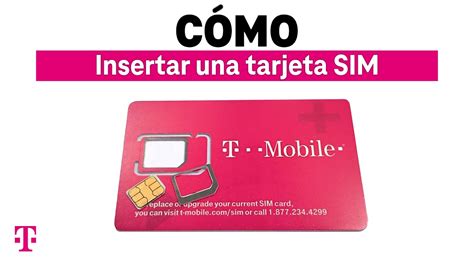 Cómo Insertar Una Tarjeta SIM en iPhone y Android T Mobile Español