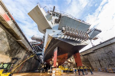 Dvids Images Uss Nimitz Cvn In Dry Dock Post Dewatering At