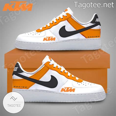 Ktm Racing Air Force 1 Shoes Tagotee