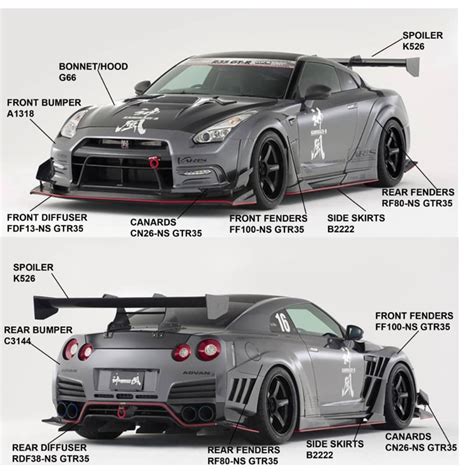 Nissan Skyline Gtr Gtr R R Varis Kamikaze R Super Sonic Wide