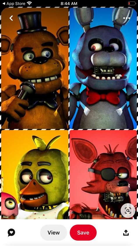 Five Nights At Freddys Gang Fnaf Freddy Fnaf Wallpapers Five