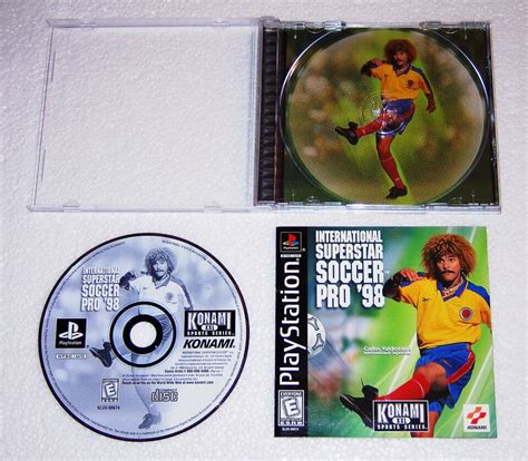 International Superstar Soccer Pro 98 Sony PlayStation PS1 PSX