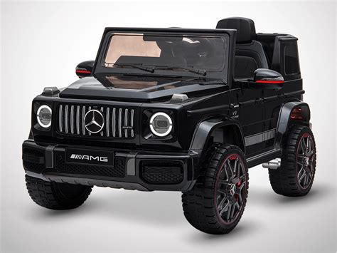 Voiture Lectrique Enfant Mercedes G Amg W V Noir Kingtoys