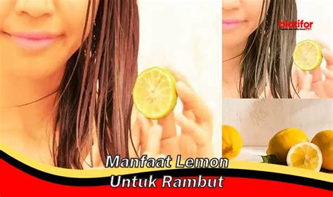 Temukan Manfaat Jeruk Lemon Untuk Rambut Yang Jarang Diketahui Biotifor