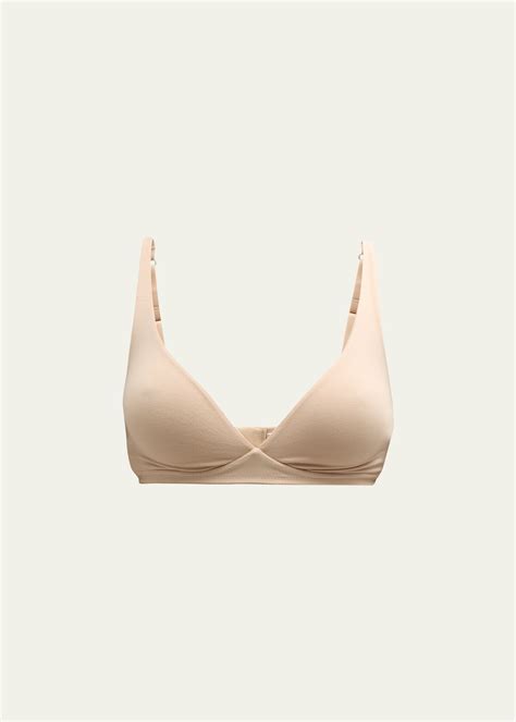 Hanro Cotton Sensation Soft Cup Bra White Editorialist