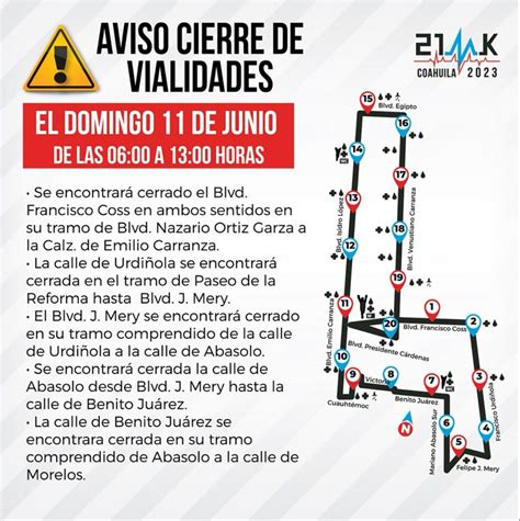 Cic Saltillo On Twitter Aviso Con Motivo De La Carrera K Habr