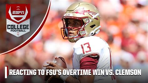 Dissecting The Biggest Plays In FSUs Win Vs Clemson ESPN College