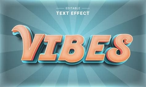 Premium Vector Editable Text Effect For Illustrator