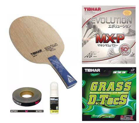 Tibhar Stratus Mxp Grass D Tecs Advanced Long Pimple Bat Indian