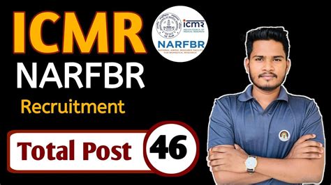 ICMR NARFBR Assistant Recruitment 2023 - YouTube