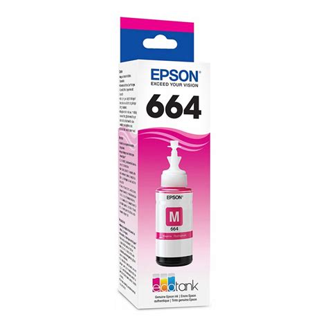 Epson Botella De Tinta T Magenta Para L L L L