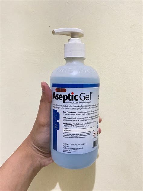 Aseptic Gel Onemed 500 Ml Botol Pump On Carousell