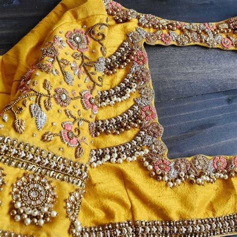 10 Stunning Latest Bridal Blouse Designs By Sruthi Kannath Bridal