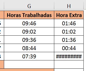 Planilha De Horas Extras No Excel Crie Um Banco De Horas