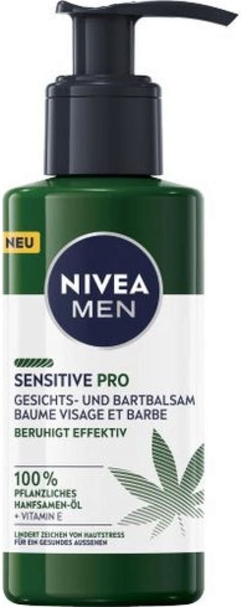 Nivea Men Sensitive Pro Gesichts Und Bartbalsam Ml Oh Feliz