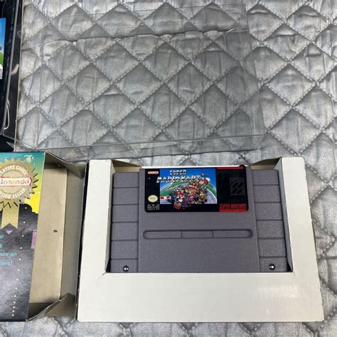 Super Mario Kart Nintendo SNES 1992 Best Of Edition CIB EBay