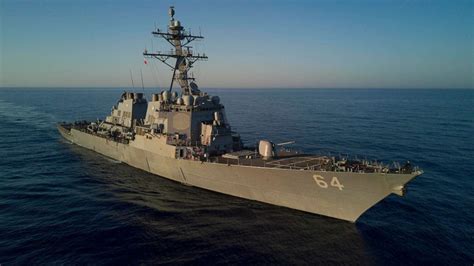 Us Navy Destroyer In Red Sea Shoots Down Cruise Missiles Potentially