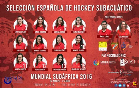 A Una Semana Del Mundial De Hockey Subacu Tico Fedas