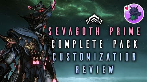 Warframe Fashion Frame Sevagoth Prime Access Customization Review