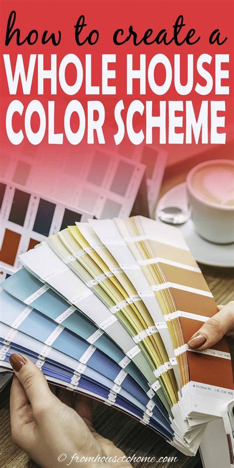 How To Create A Whole House Color Scheme Even If You Love Color House Color Schemes House