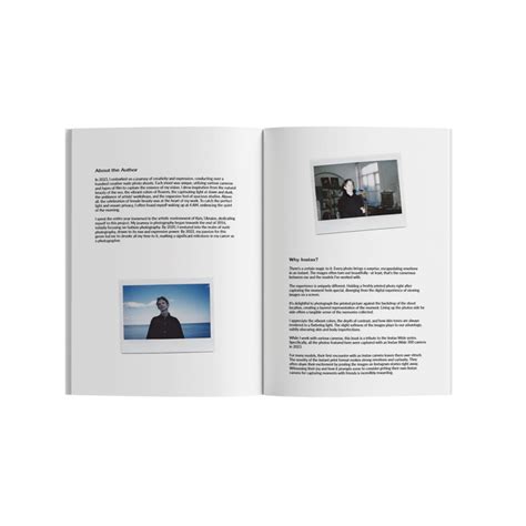 Photobook `2023 Instax Wide` By Nazar Elcansky Uelcansky