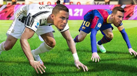 Ronaldo Vs Messi Who Is Faster Fifa Speed Test Youtube