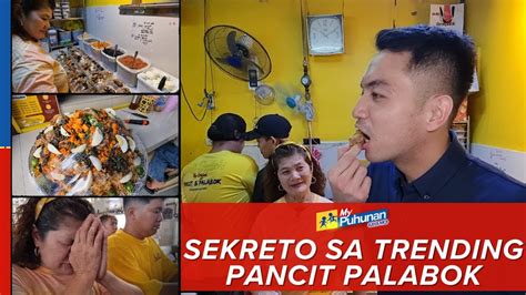 My Puhunan Kaya Mo Ano Ang Sikreto Sa Trending Pancit Palabok Sa