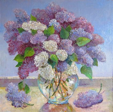 Сиреневая симфония | Картины маслом, Живопись, Картины