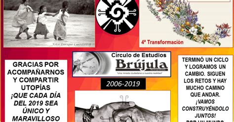 CIRCULO DE ESTUDIO BRUJULA METROPOLITANA FELIZ AÑO NUEVO 2019 a