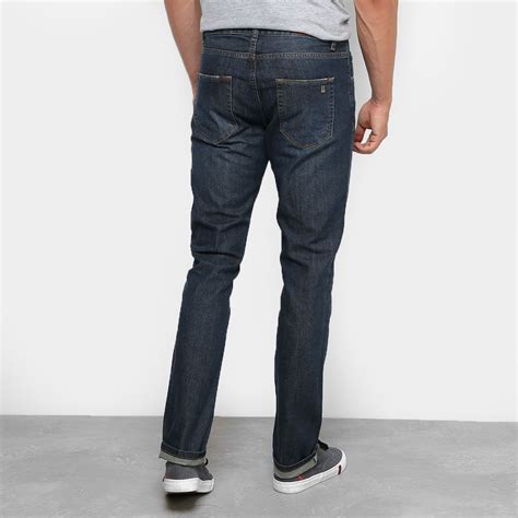 Calça Jeans Slim Foxton Escura Masculina Zattini