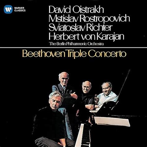 Beethoven Triple Concerto Op By David Oistrakh Mstislav