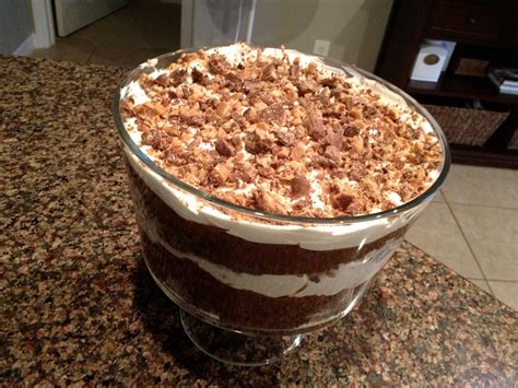 Chocolate Trifle With Heath Bars