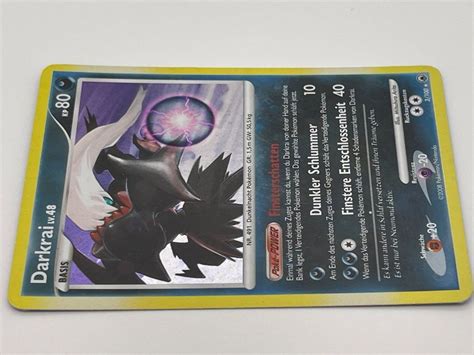 Darkrai Holo Rare Pok Mon Majestic Dawn Kaufen Auf Ricardo