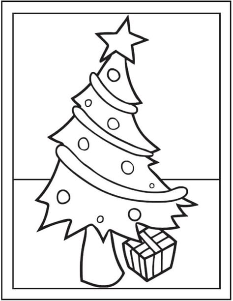 Disegni Di Albero Di Natale Da Colorare Disegni Colorare