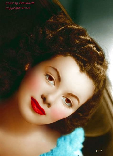 Barbara Hale Color By Brendajm Copyright 2015 Vintage Makeup Looks