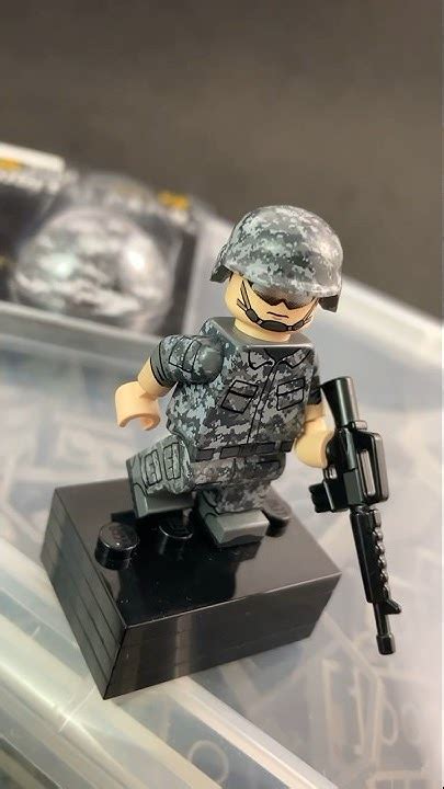 Custom Lego Military Urban Camo Operator Minifigure By Eclipsegrafx