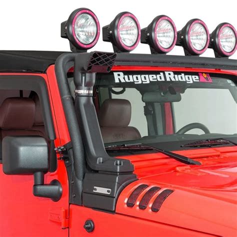 Jeep Wrangler JL AMFIB Modular Low High Mount Snorkel Kit Rugged Ridge 18