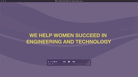 An Introduction To The Society Of Women Engineers Youtube