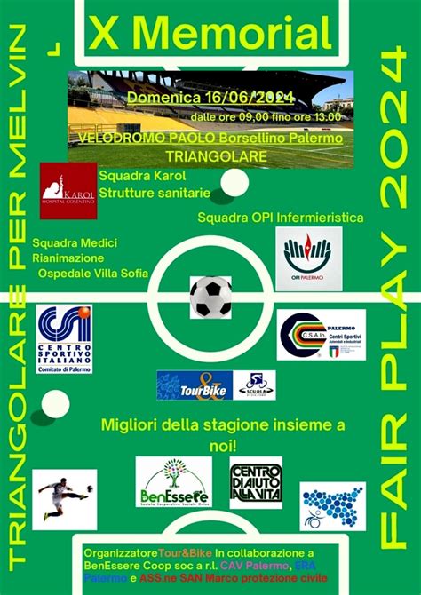 Calcio Al Velodromo Paolo Borsellino Il Memorial Melvin Bitrayya Fair Play