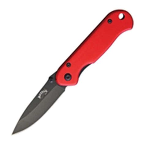 Frost Pocket Bandit Linerlock Pocket Knife Red Outback Smoke And Slice