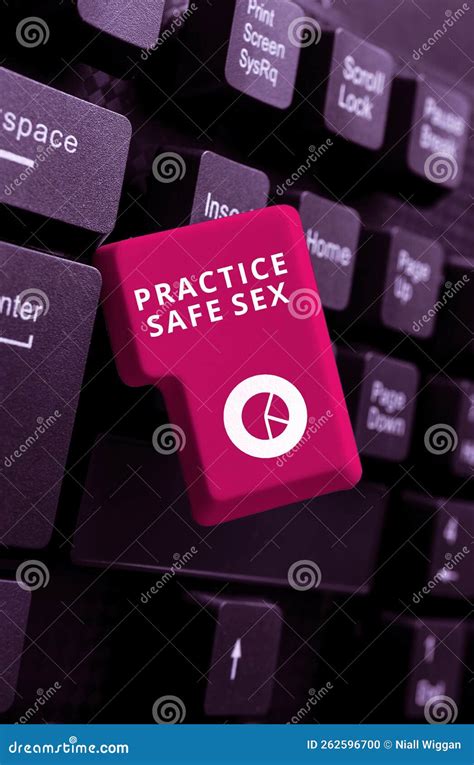 Text Showing Inspiration Practice Safe Sex Business Showcase