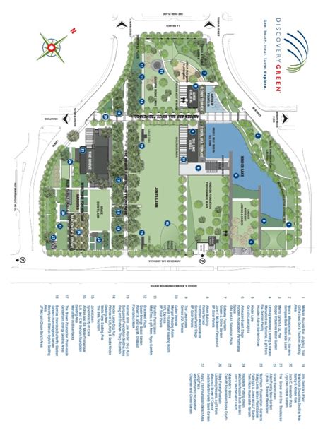 Discovery Green Park Plan Pdf Sports Business