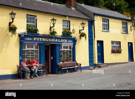 Exterior Of Fitzgeralds Pub Avoca County Wicklow Ireland Stock Photo