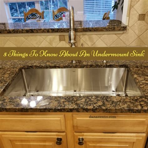 5 Things To Know About Undermount Sinks Tips To Consider