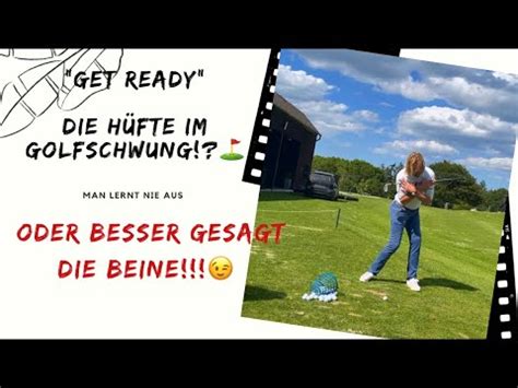 Get Ready für den Golfsport Hüfte im Golfschwung oder