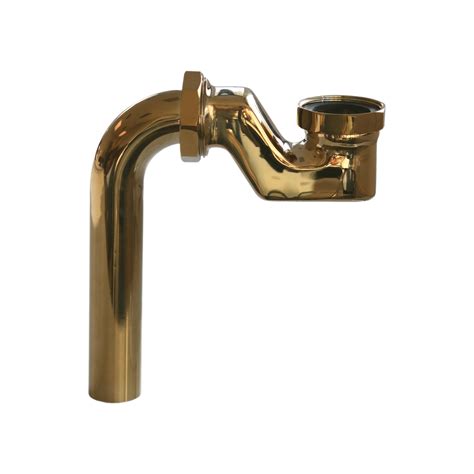 Design Siphon für freistehende Badewanne PARIS PREMIUM Gold Badewelt