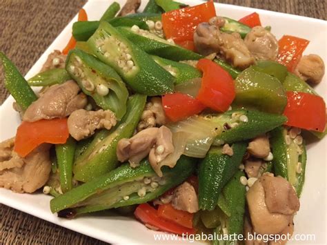 Stir Fry Chicken And Okra Recipe