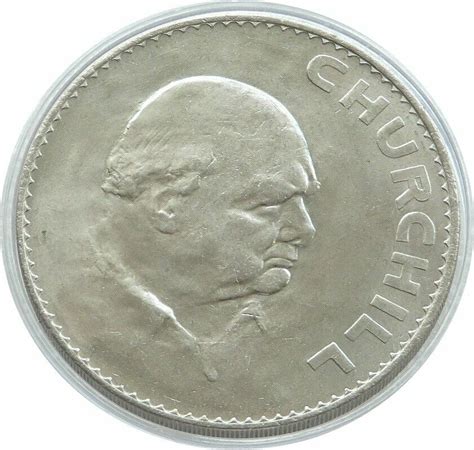 Sir Winston Churchill Shilling Commemorative Crown Coin